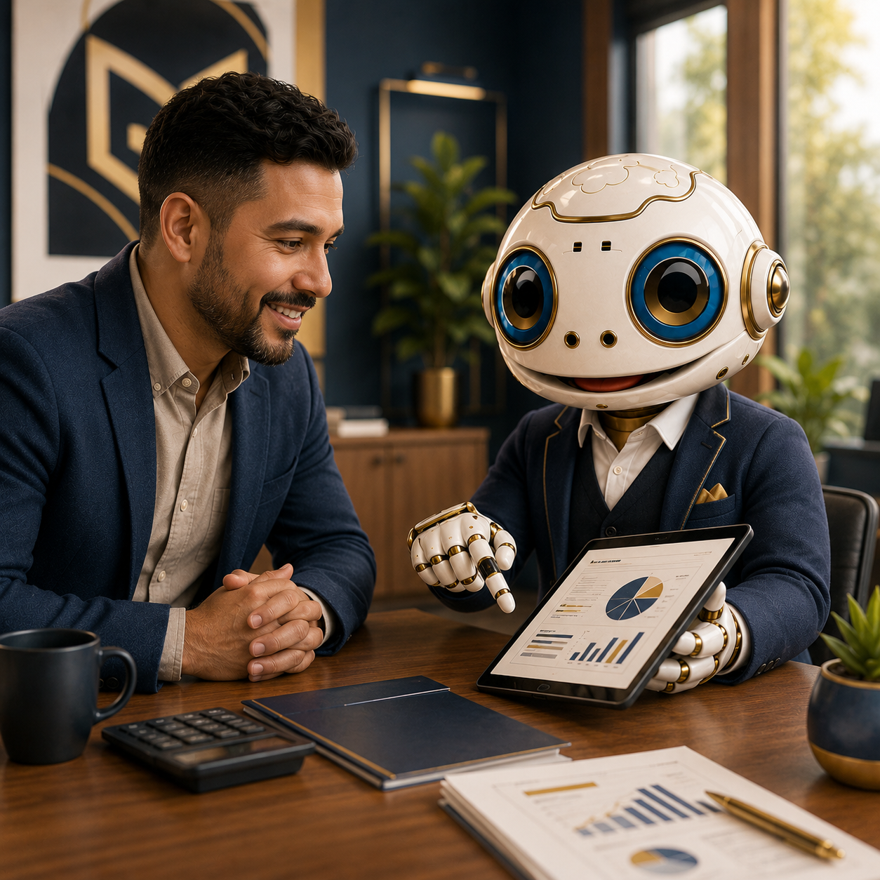 LPS Robot Crédito y Funding — consulta agendada con cliente latino emprendedor mañana 10am, disclosure CROA pre-firmado