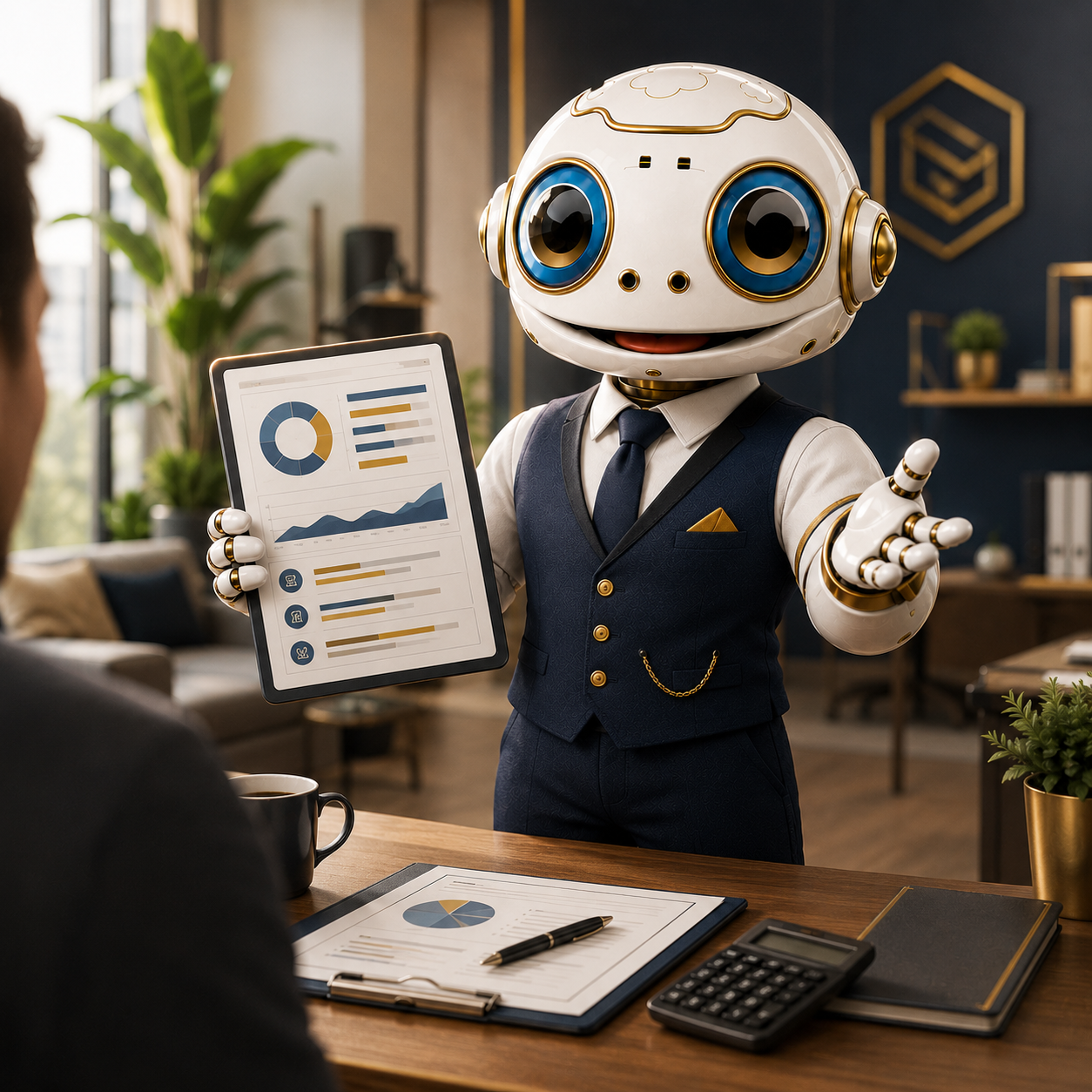 LPS Robot Crédito y Funding — presentando dashboard de credit data al cliente con disclosure FCC inicial